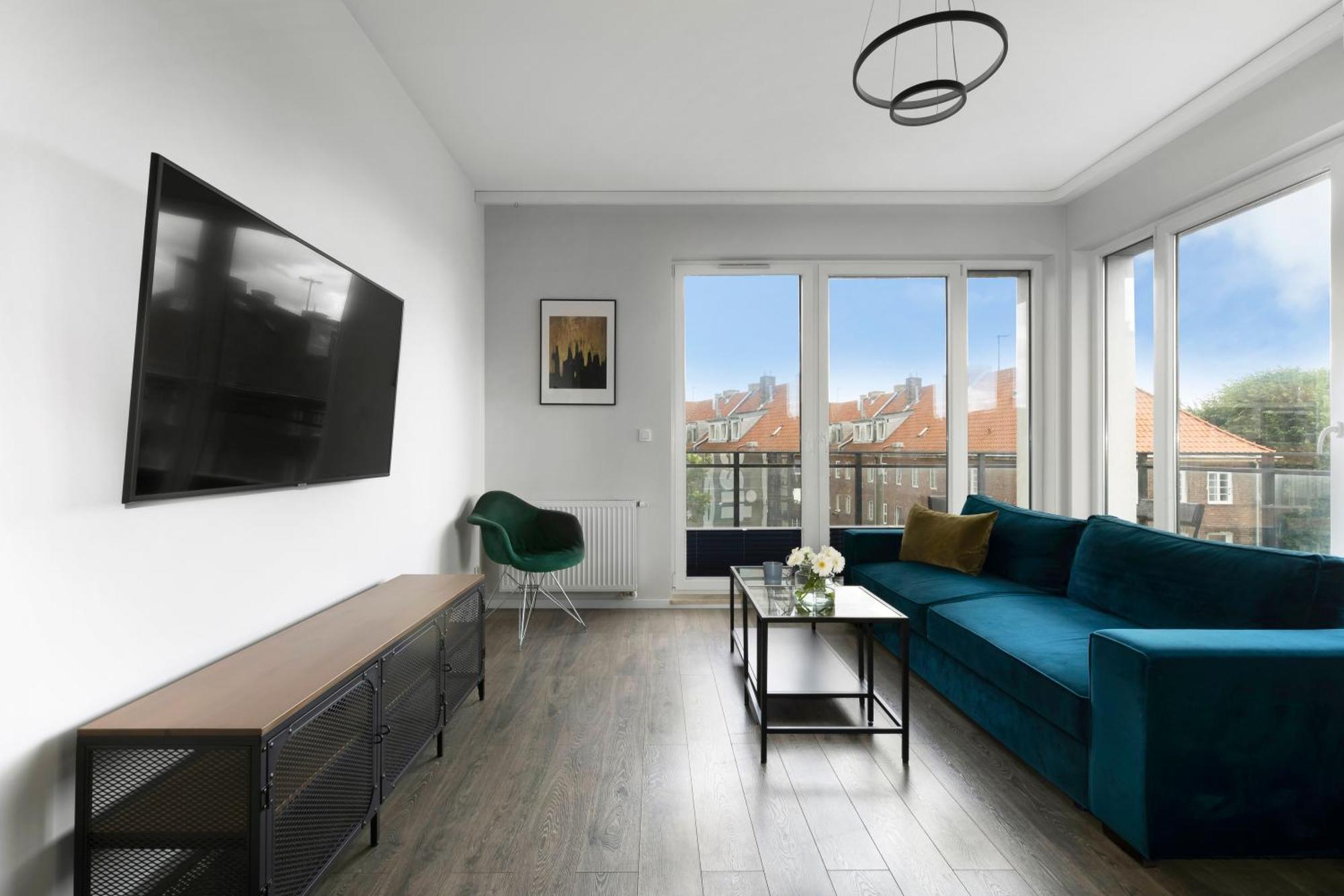 Blue Raven Downtown Apartments Gdaňsk Exteriér fotografie